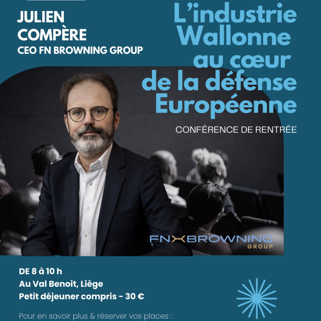 Conférence sur le thème «L’industrie wallonne au cœur de la défense européenne»